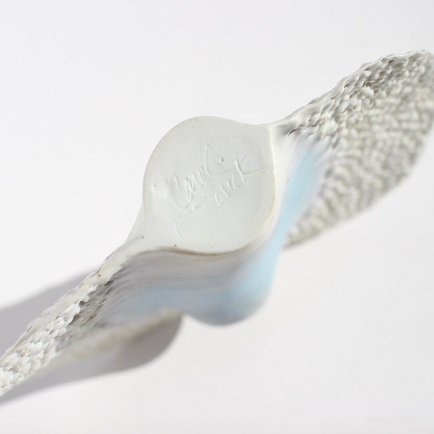 textured ceramic stingray vase