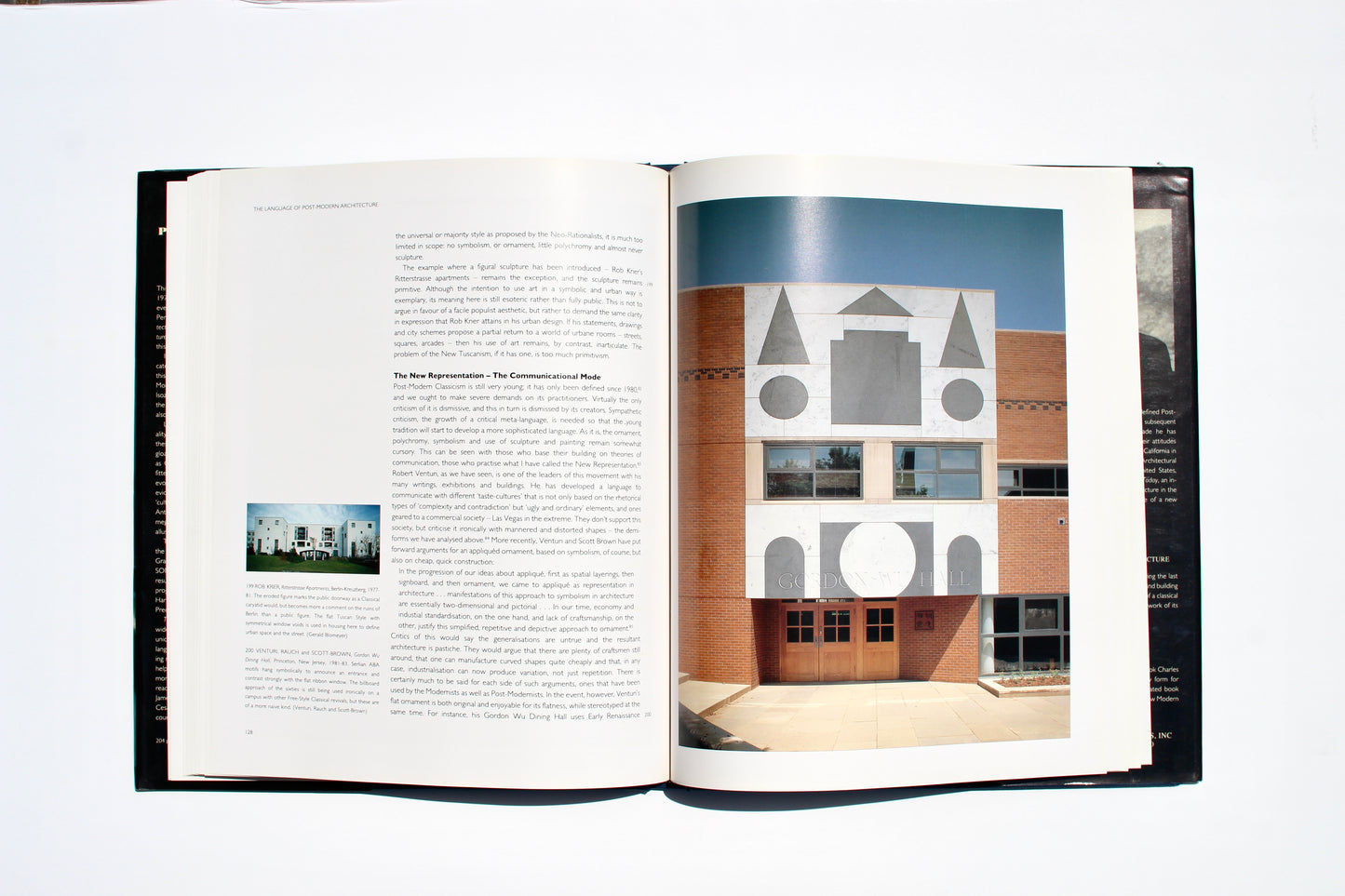 post-modern architecture vintage art book