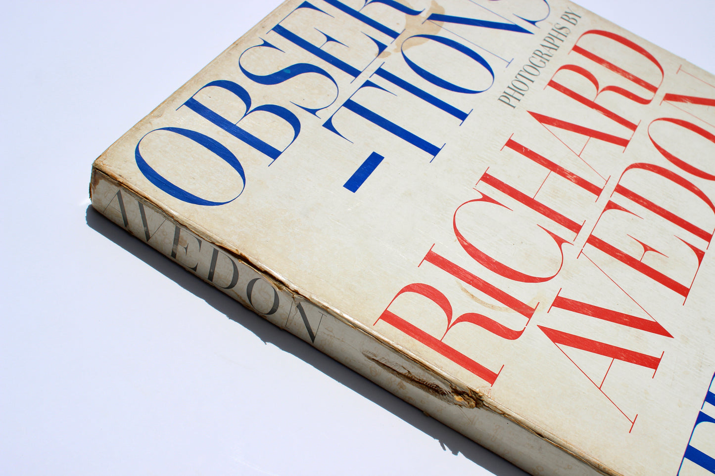 "Observations" by Richard Avedon + Truman Capote rare book