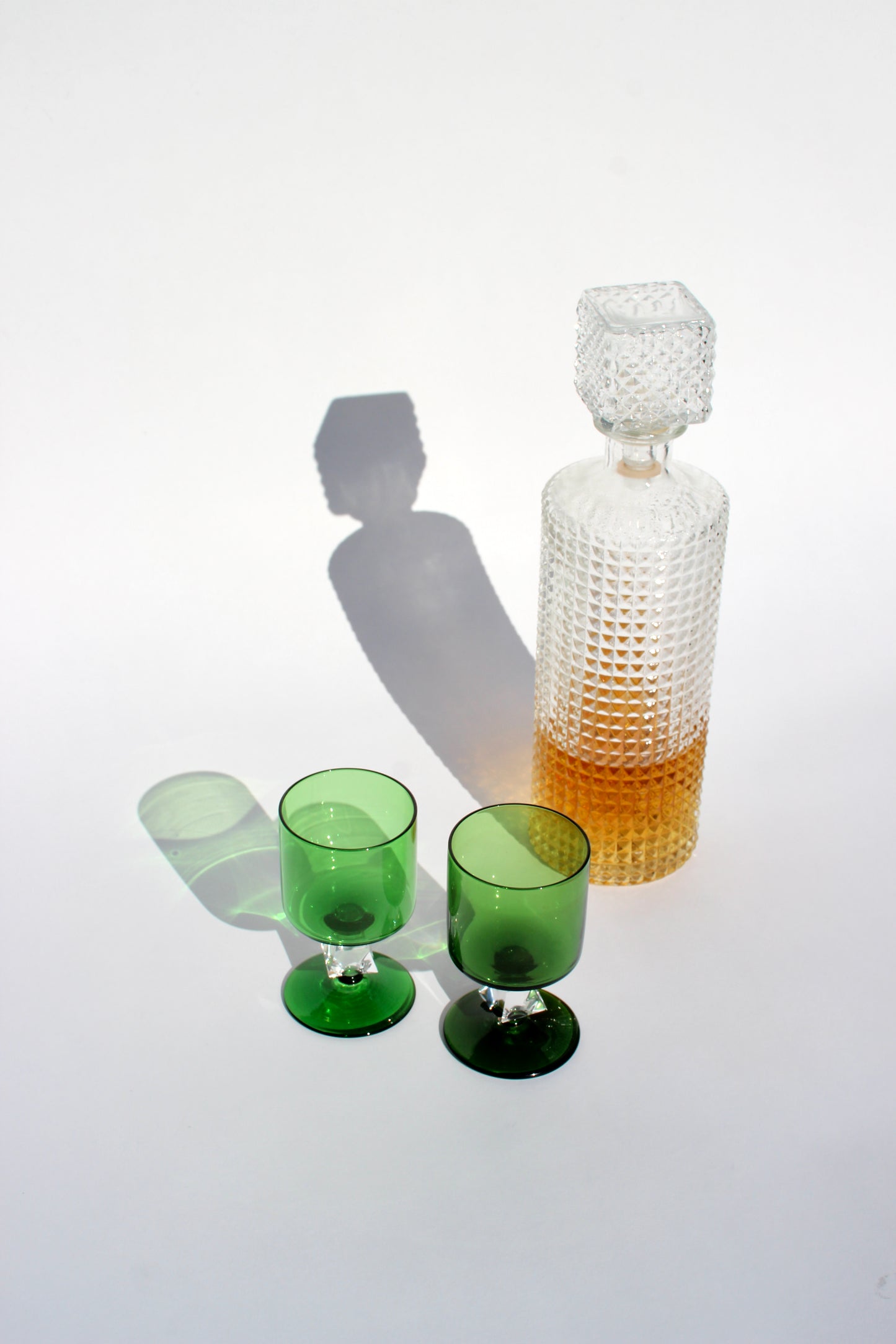 emerald green glasses