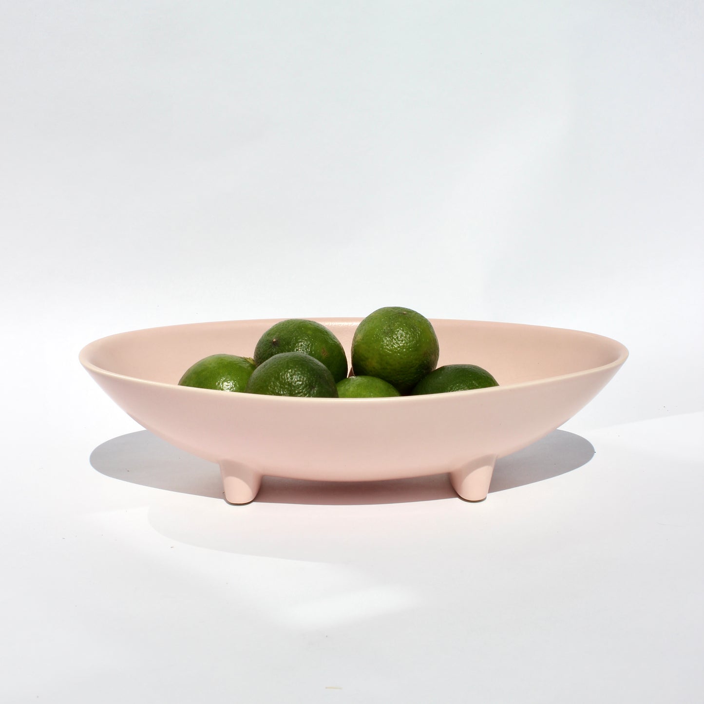 petal pink pedestal vessel