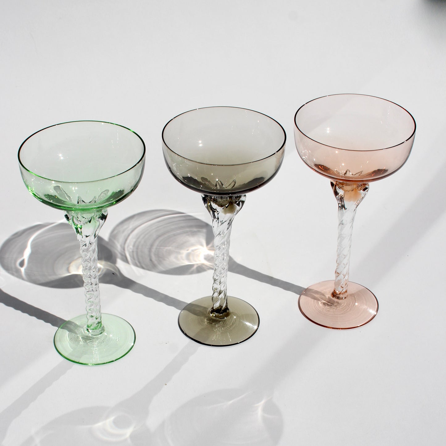 twist stem champagne coupes (3)