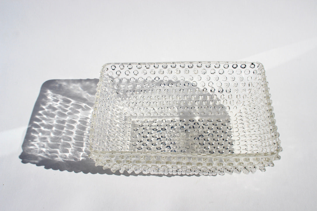 stud glass bowl