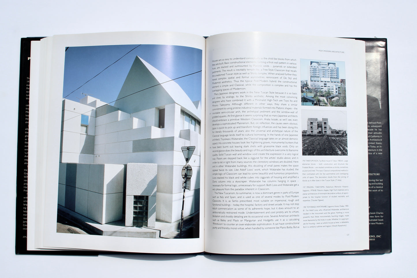 post-modern architecture vintage art book
