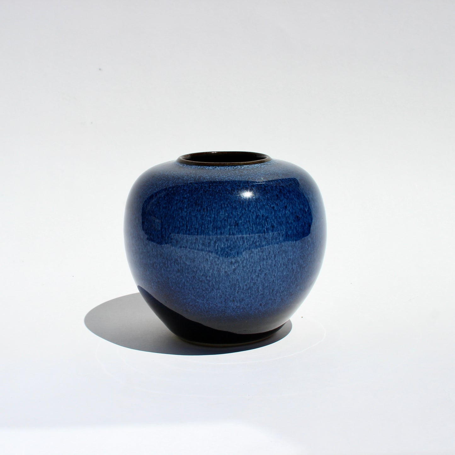 midnight ceramic vase
