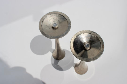 modernist german candlestick holders