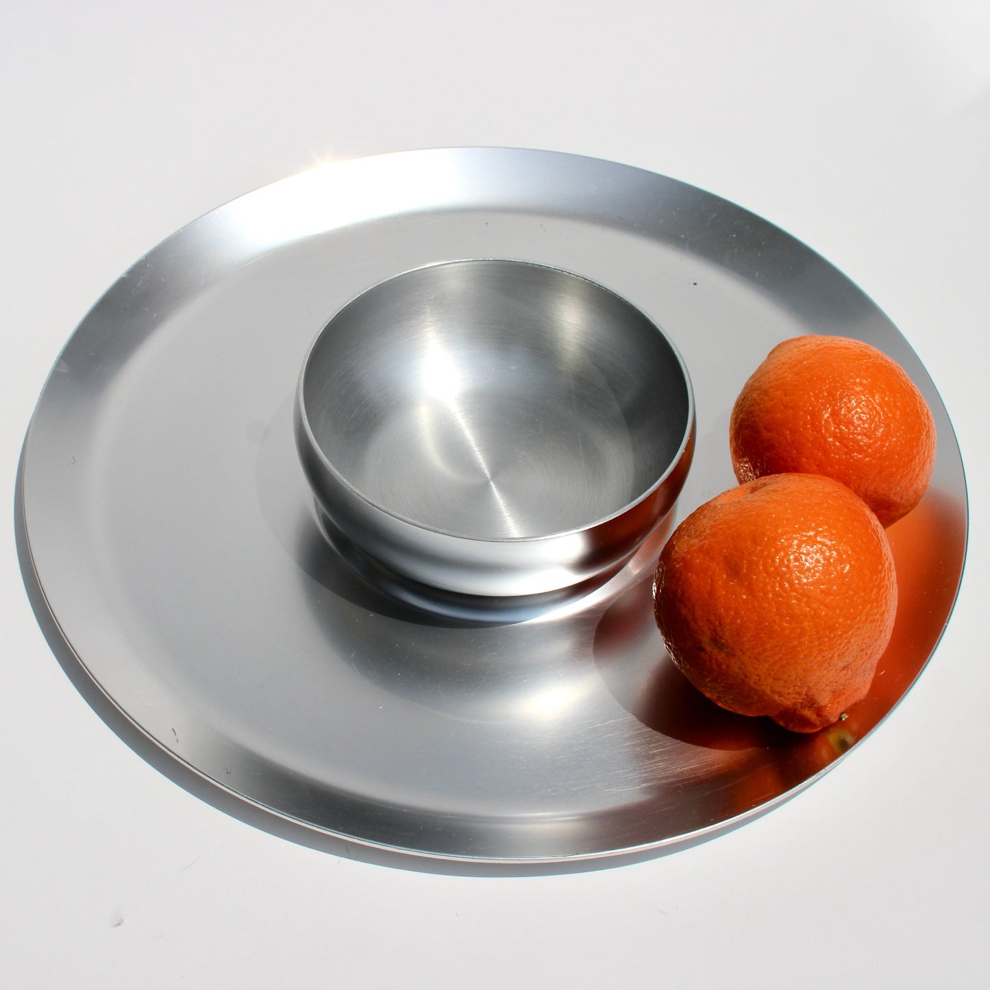 aluminum serving set