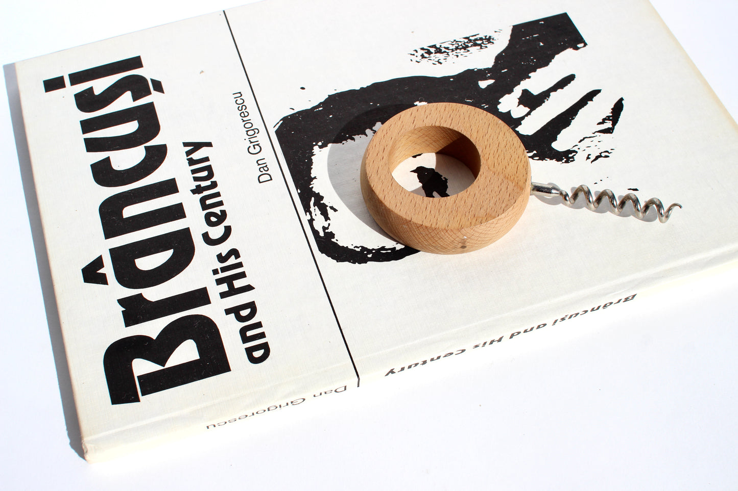 wooden wine opener