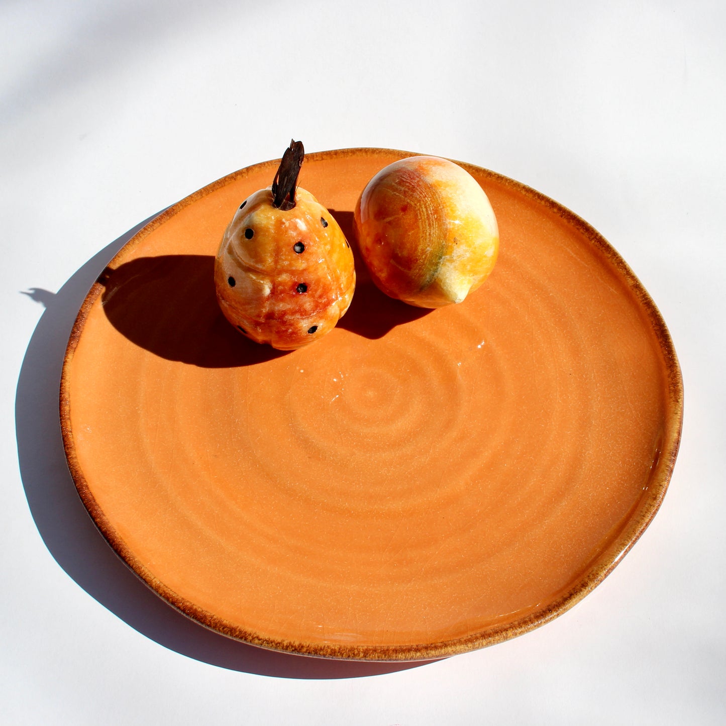 italian handmade ceramic plate