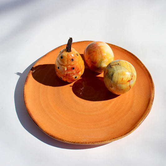 italian handmade ceramic plate