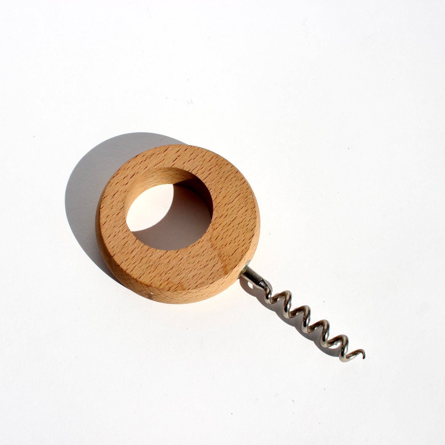 wooden wine opener