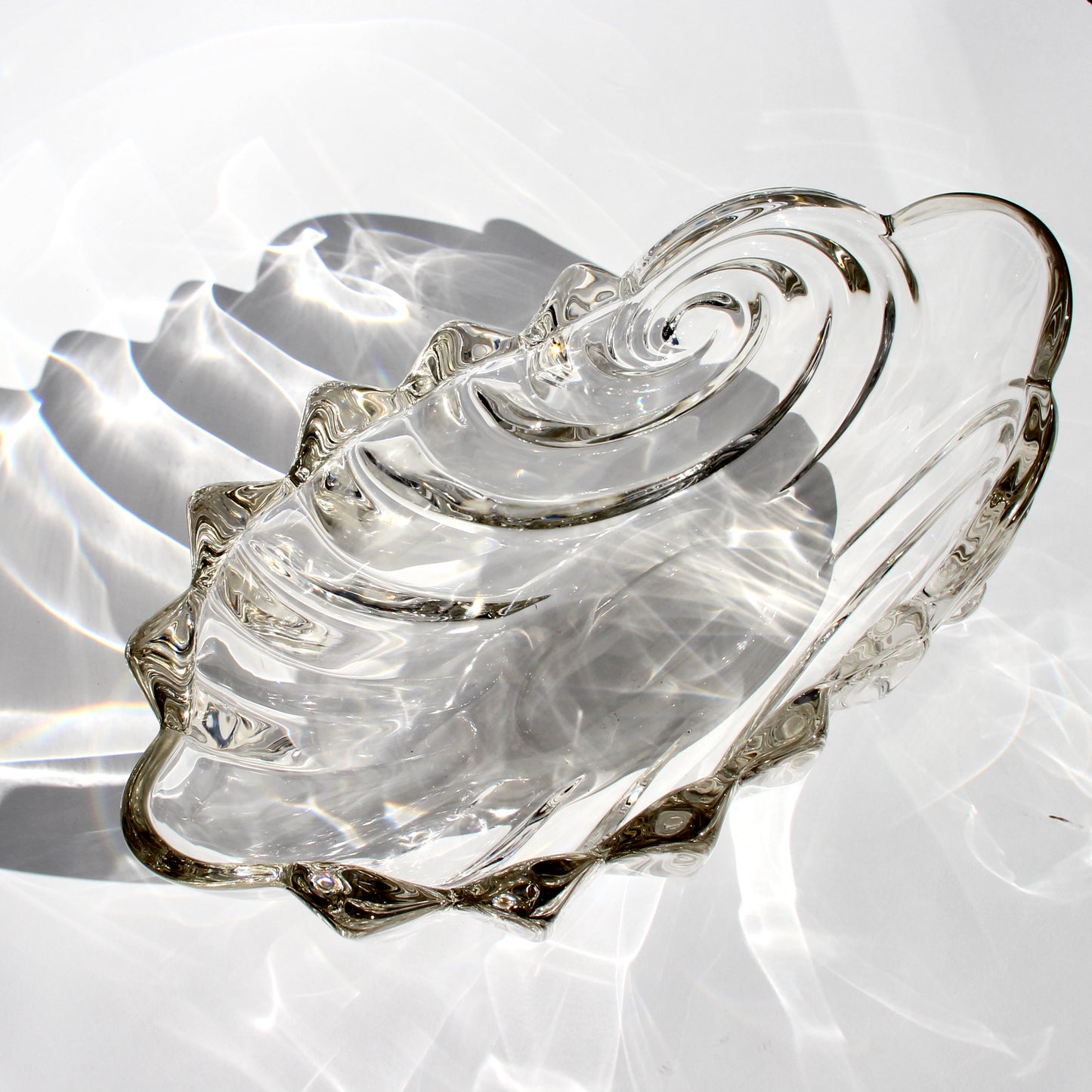 nautilus crystal console bowl
