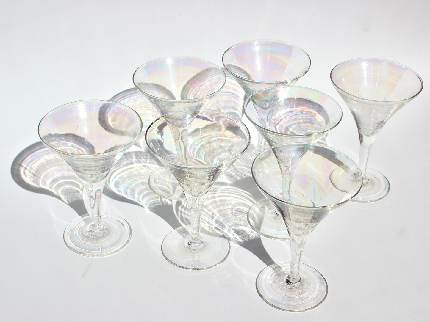 iridescent martini glasses (4)