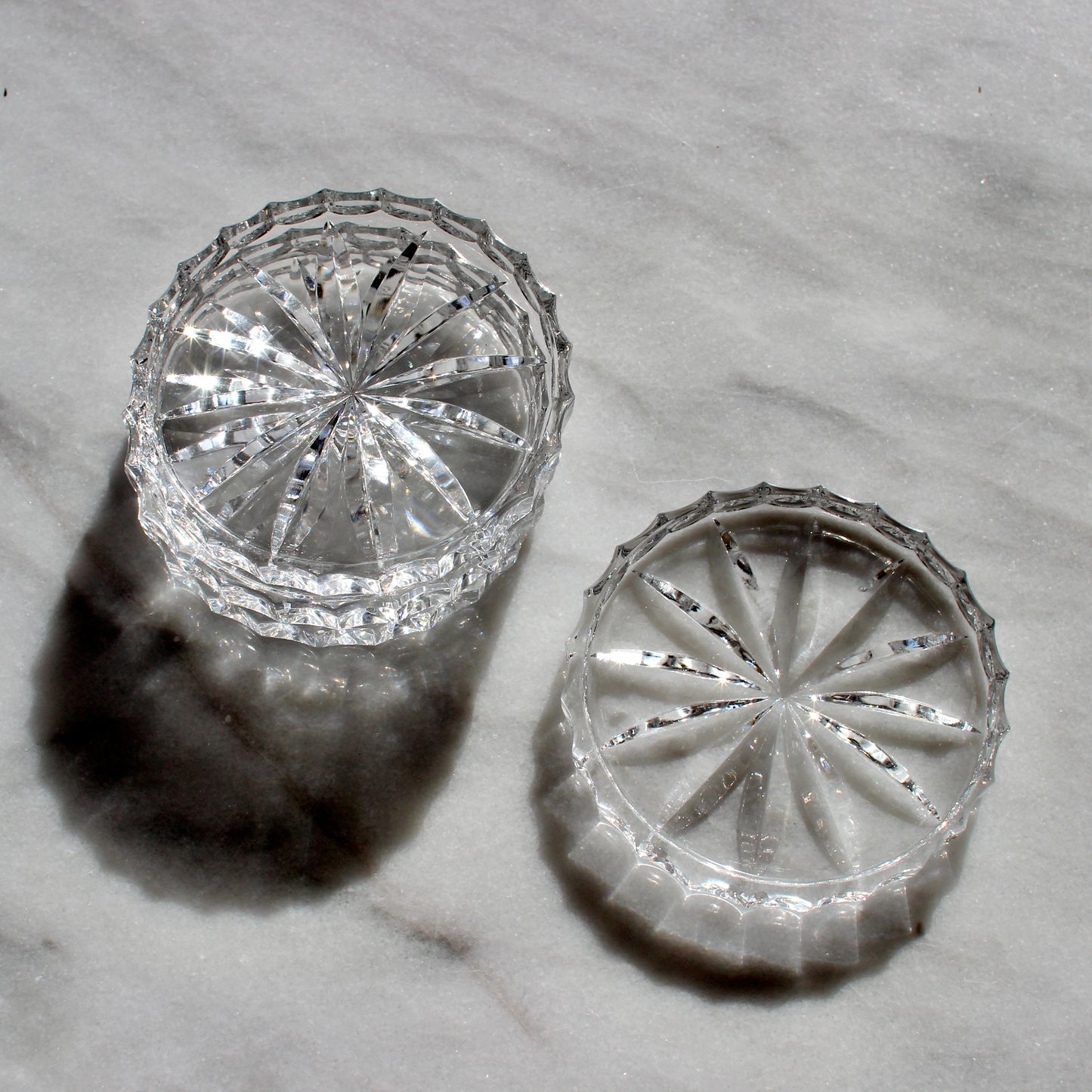 starburst glass coasters