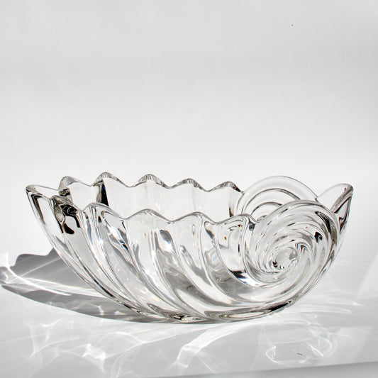 nautilus crystal console bowl
