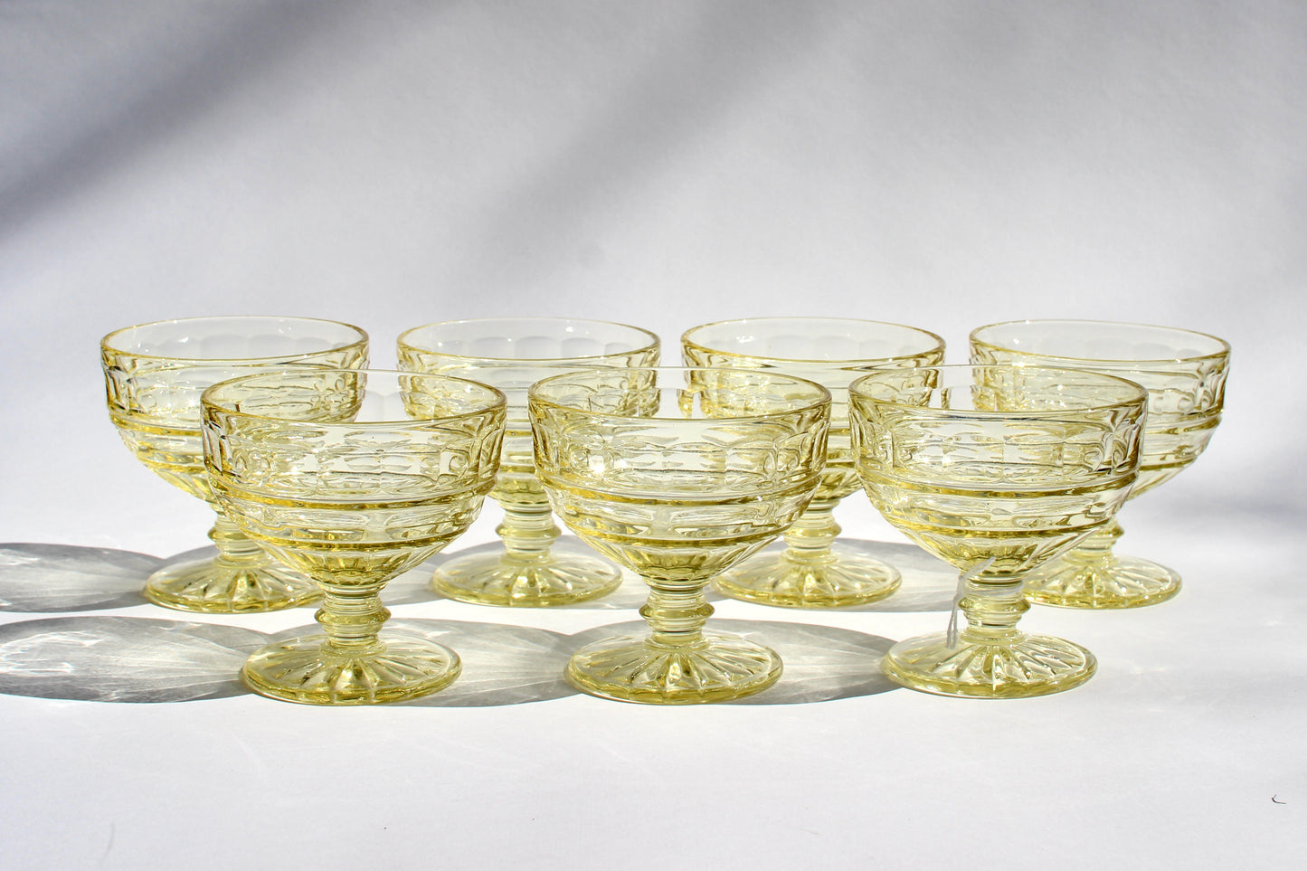 buttercup glass coupe set (7)