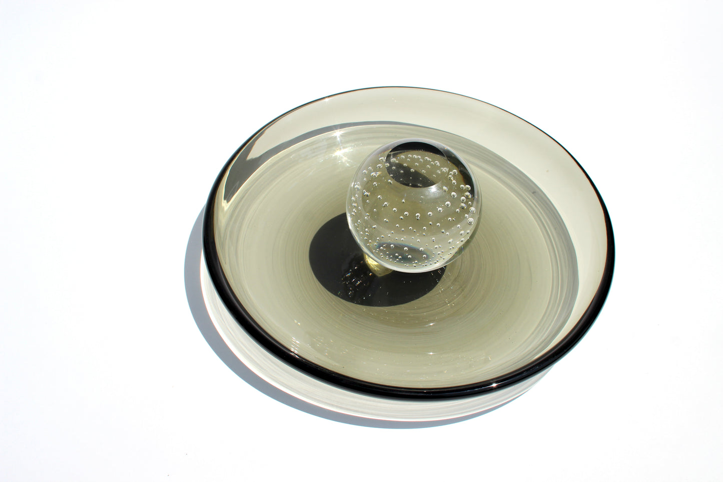glass orb catchall dish