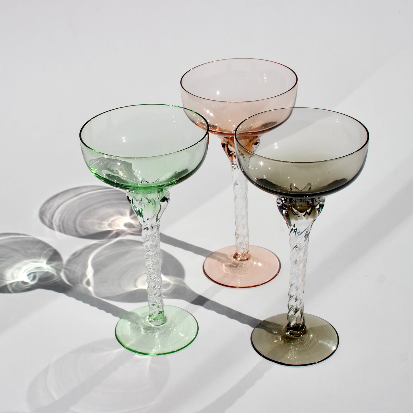twist stem champagne coupes (3)