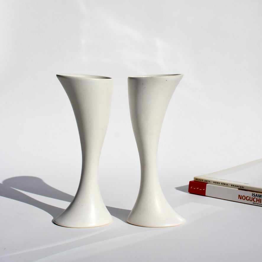 modernist sculptural goblets
