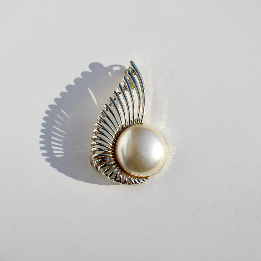 statement shell ear cuff