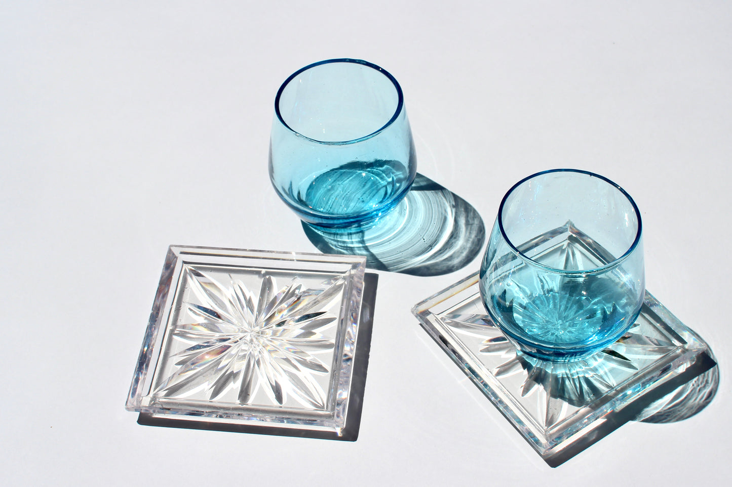 small aqua glasses (2)
