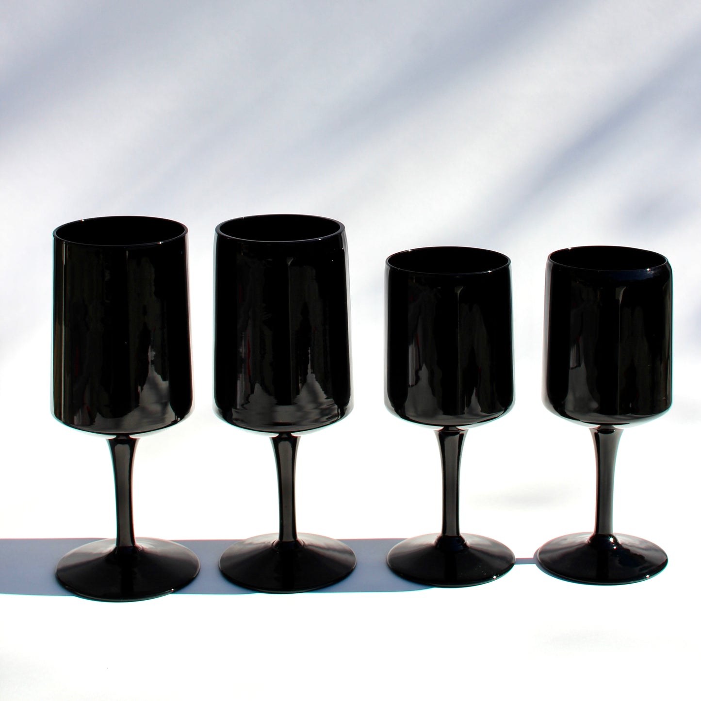 noir wine glasses