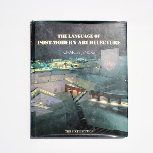post-modern architecture vintage art book