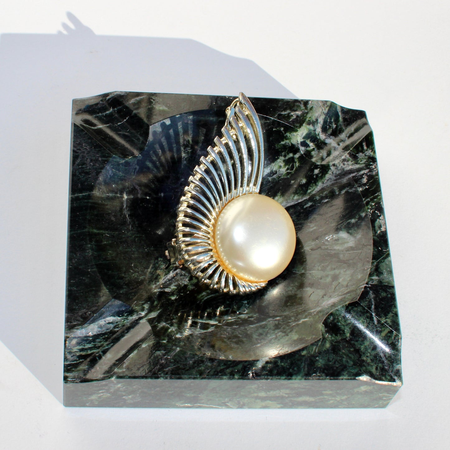 statement shell ear cuff