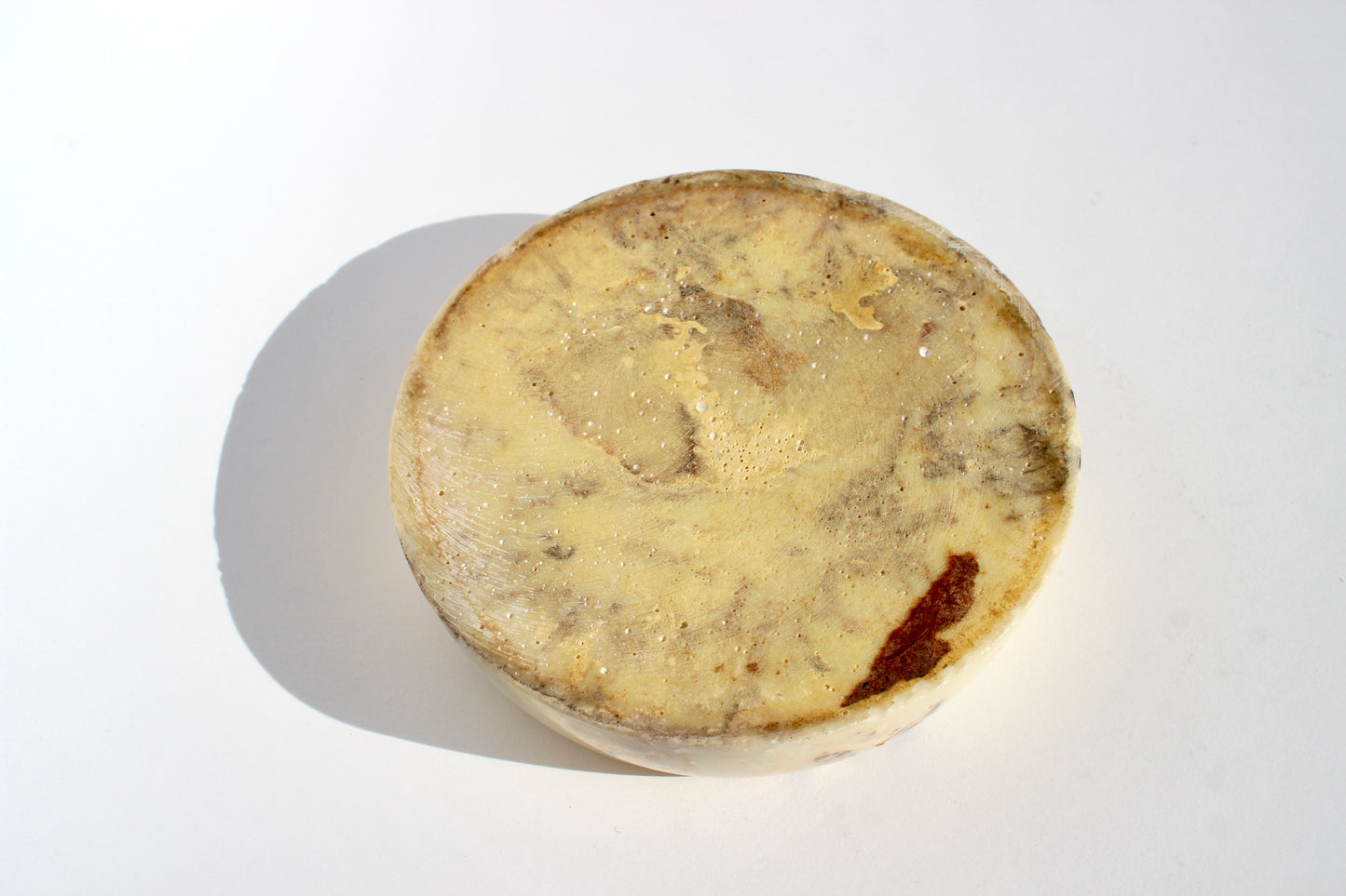 midcentury faux stone ashtray