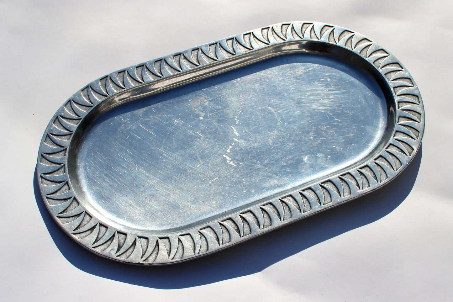 metal tray