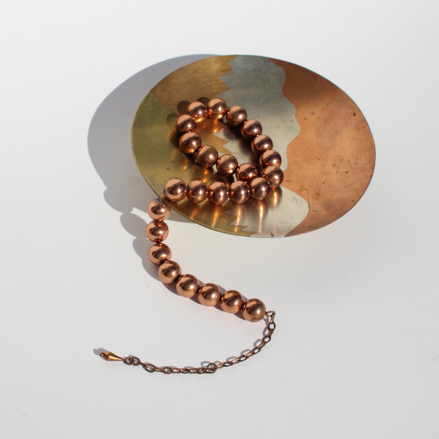 modernist mexican metal dish