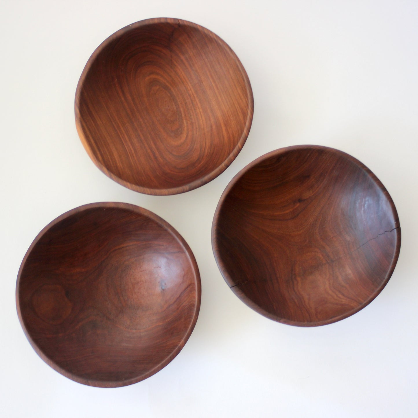 wooden bowls set