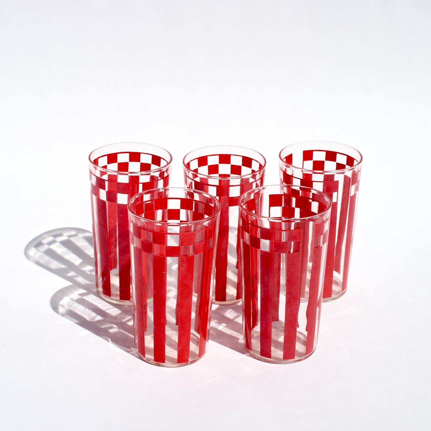 patterned tumblers