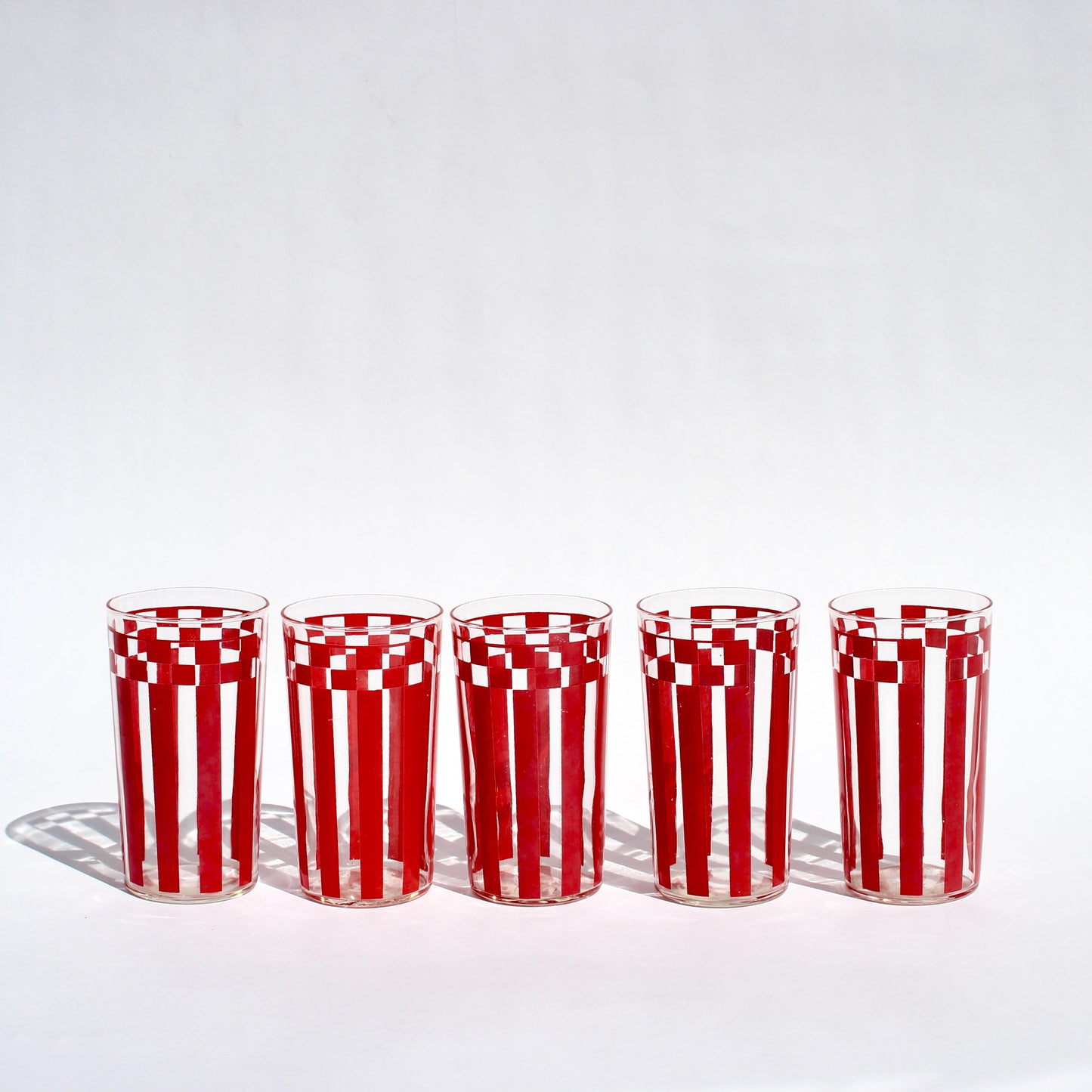 patterned tumblers