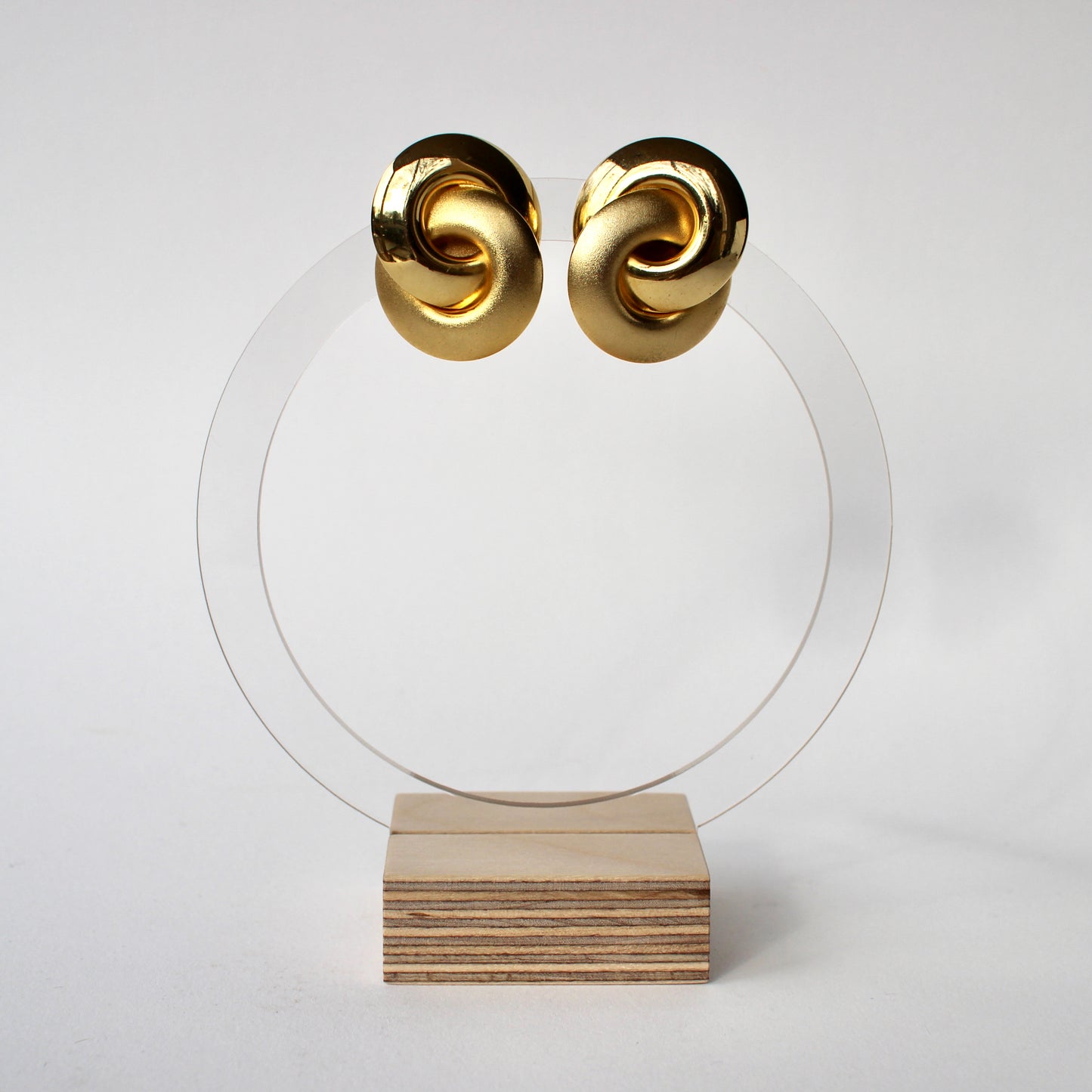 interlock earrings