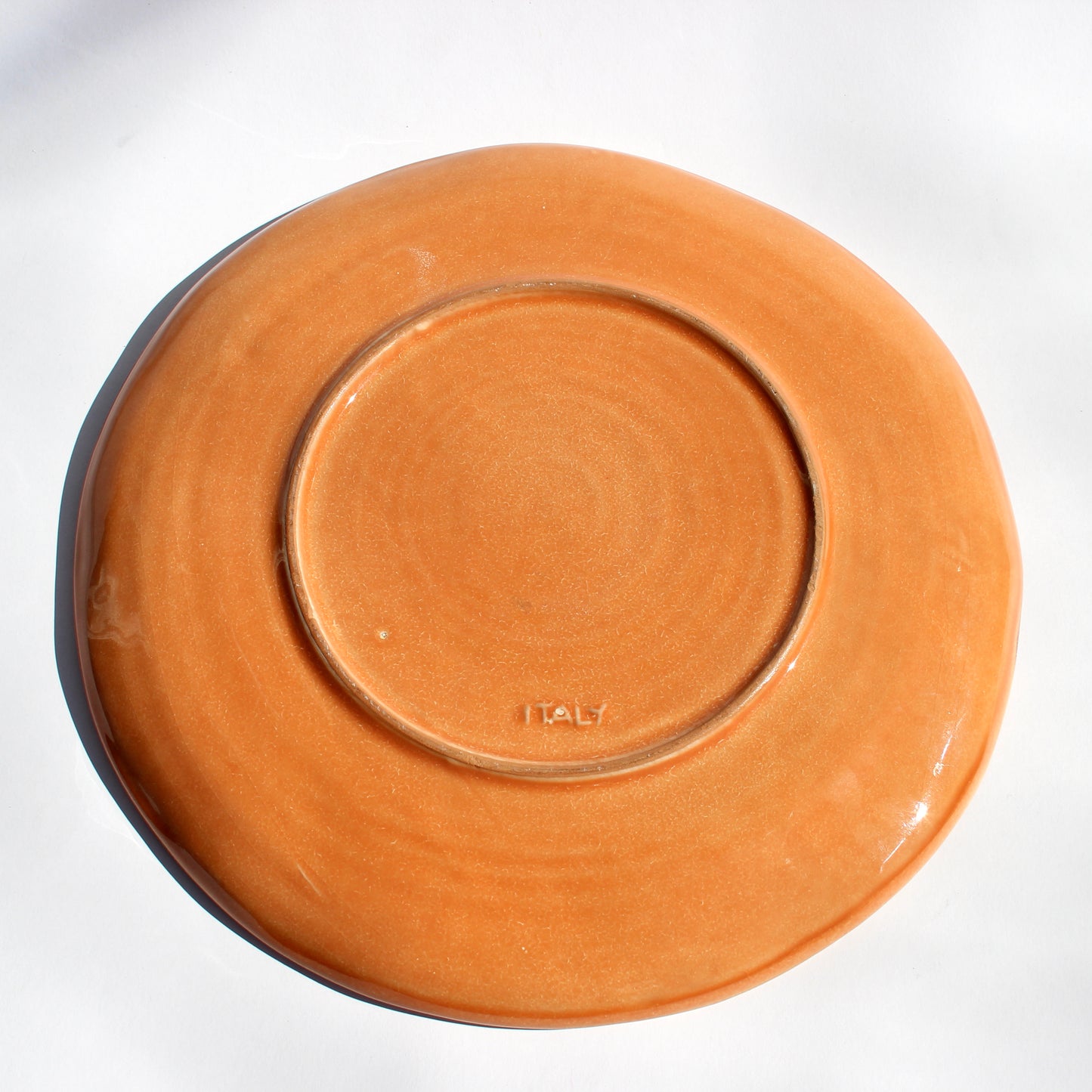 italian handmade ceramic plate