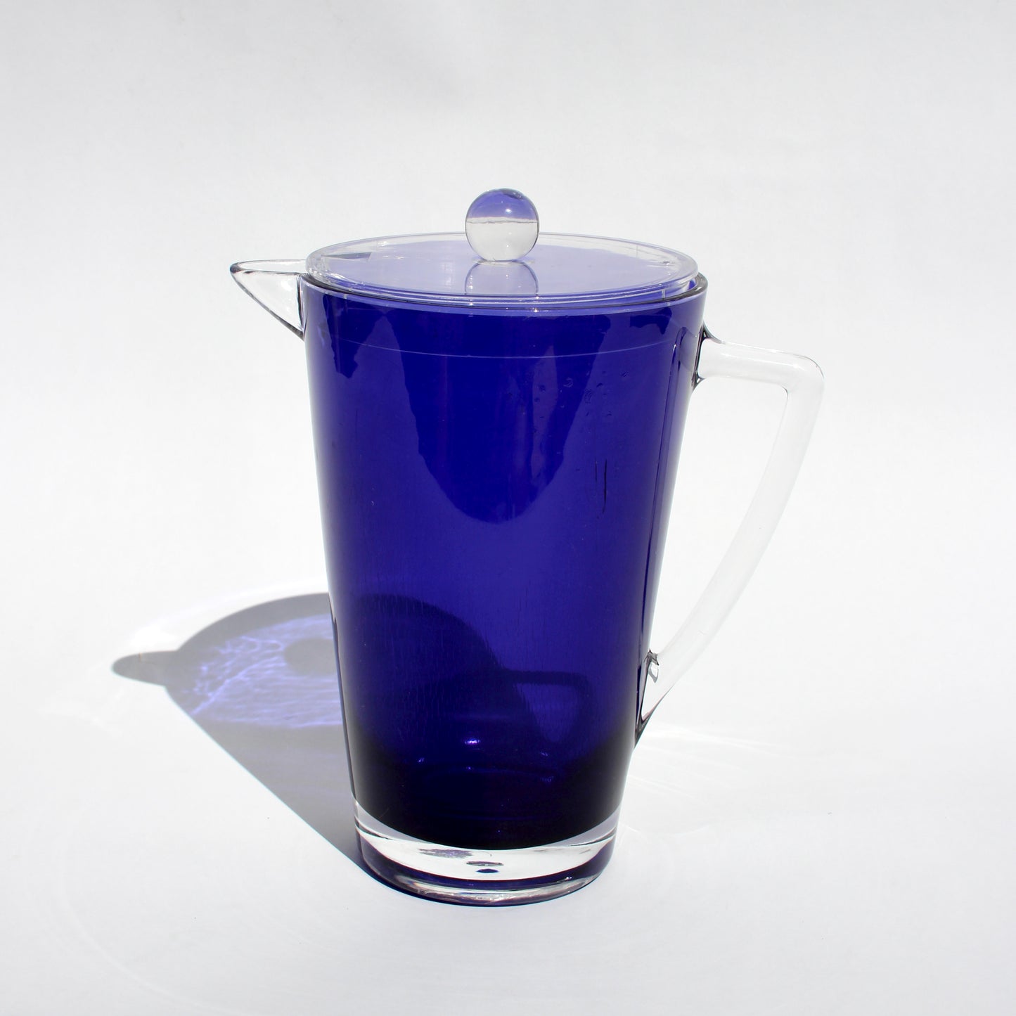 indigo acrylic pitcher