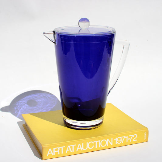 indigo acrylic pitcher