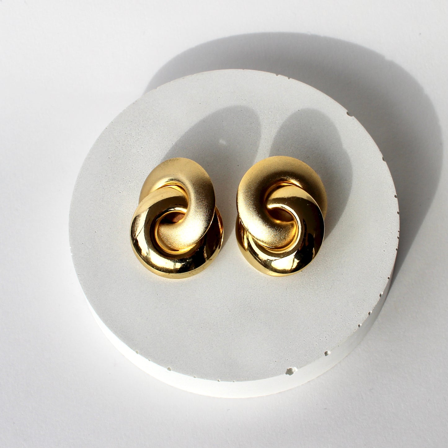 interlock earrings