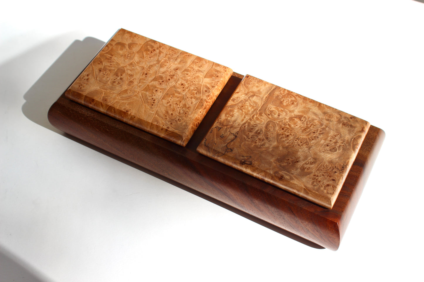 burl wood box