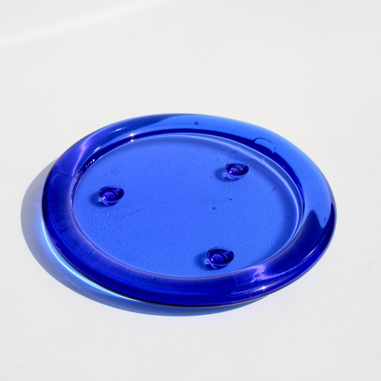 glass wine coaster