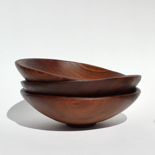 wooden bowls set