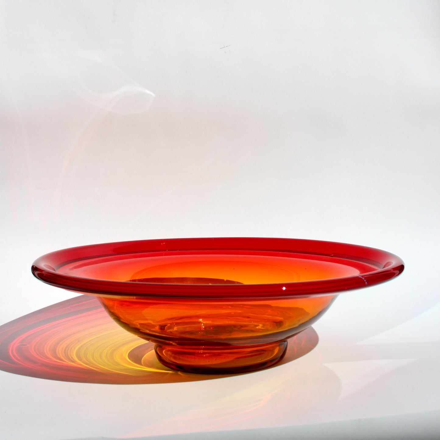 blenko gradient centerpiece bowl