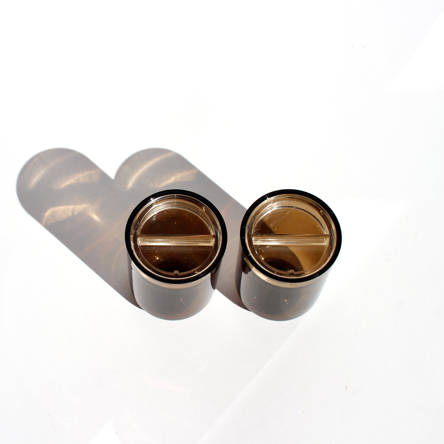 italian lucite s+p shakers
