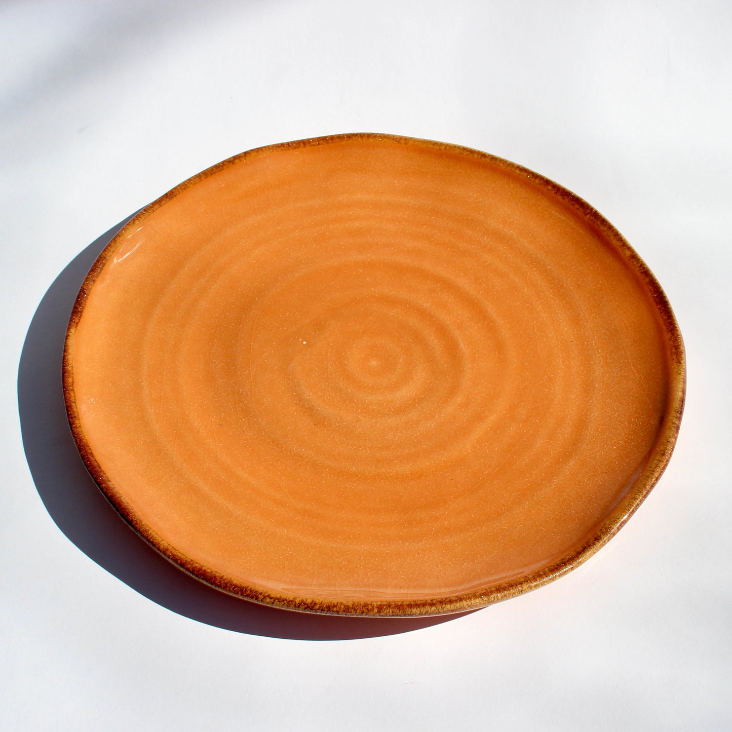 italian handmade ceramic plate