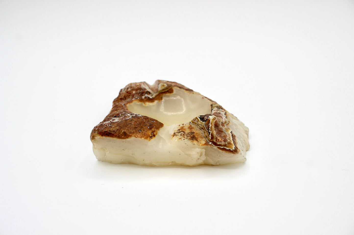 organic stone trinket dish