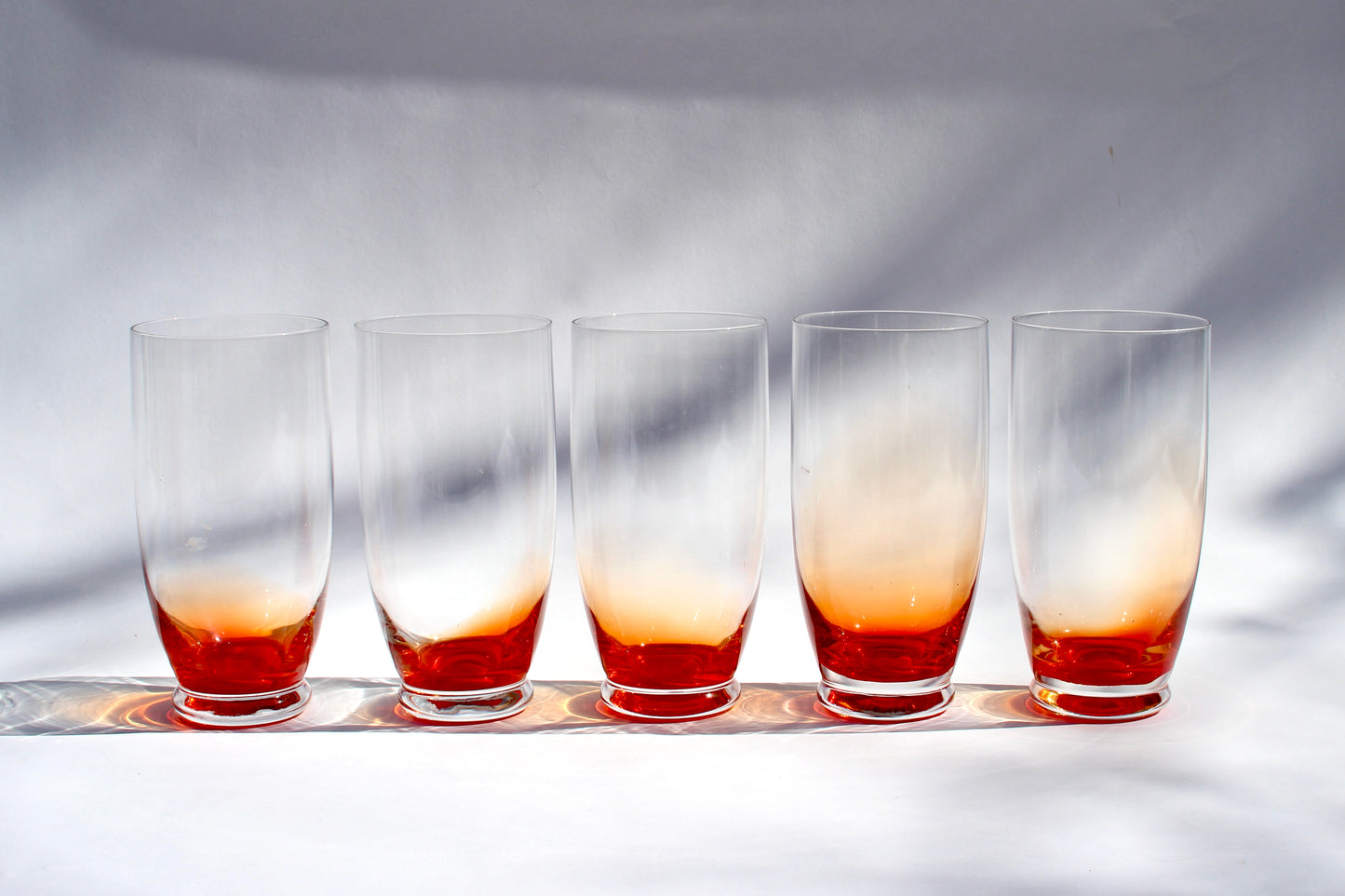 orange fade tumblers (5)