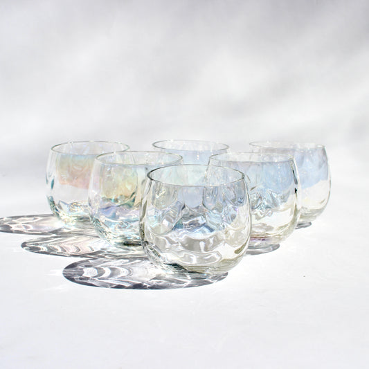 iridescent roly-poly punch cups (6)